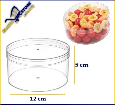 علبة اكريليك دائري